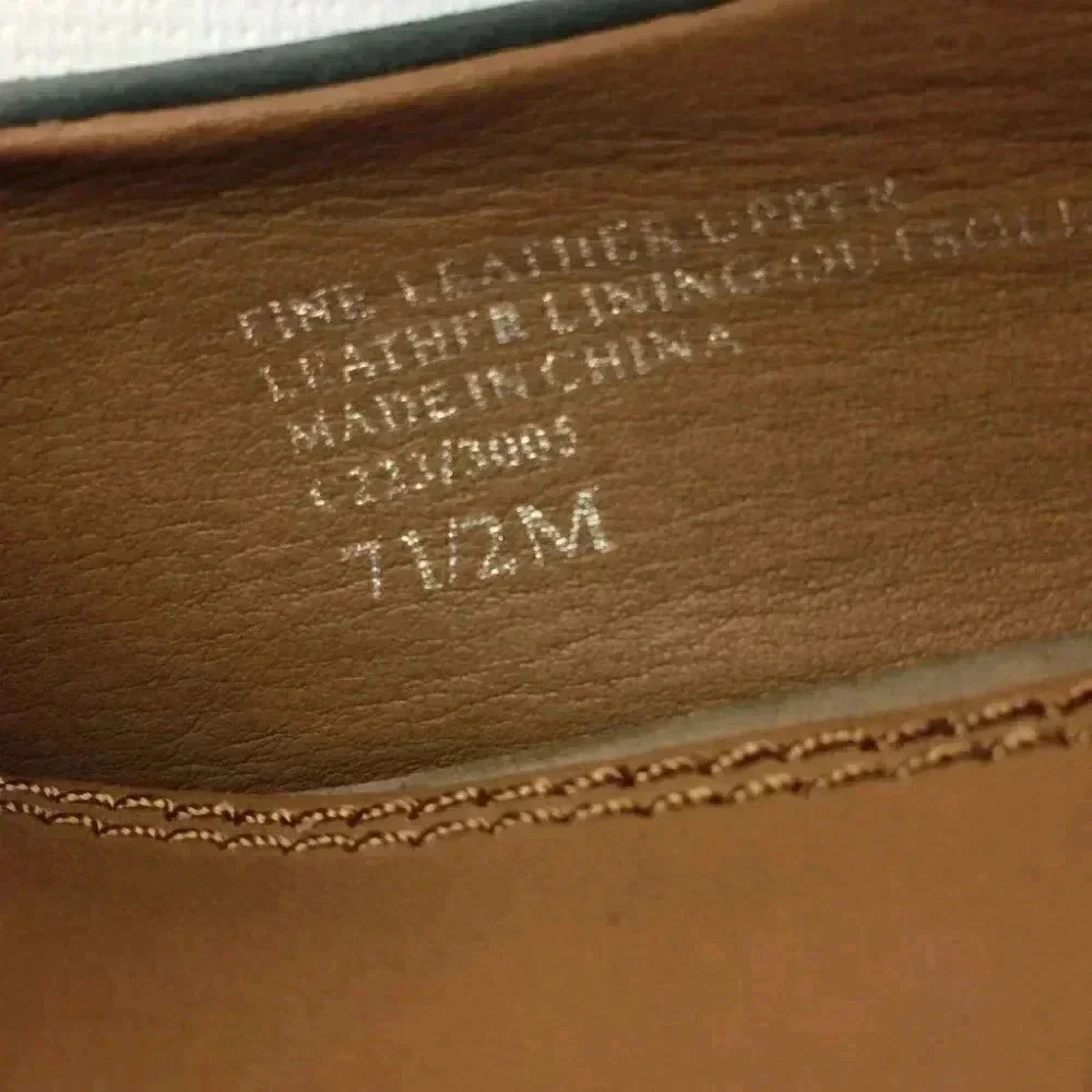 Ella Moss Leather suede Pumps Size 71/2M - Picture 7 of 8